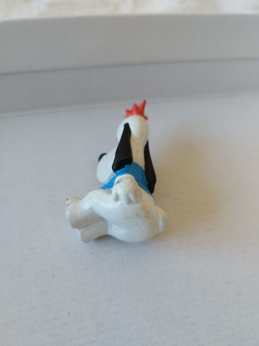 Figura colecionável vintage do Droopy Dog, o famoso basset hound criad