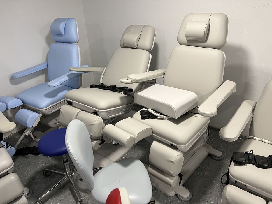 Fotel do Pedicure Baehr ,Ruck, Gerlach,Suda,Lemi