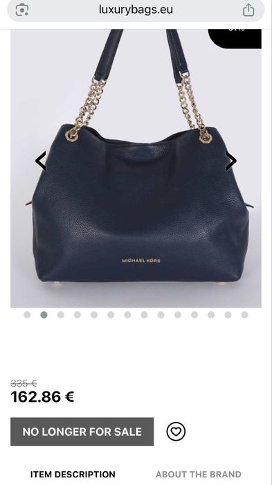 Розкішна шкіряна сумка michael kors, оригінал