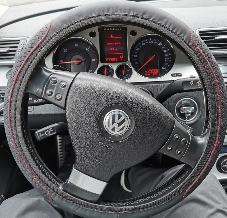 Osłona na kierownicę, tworzywo sztuczne i koszulka na drążek bieg