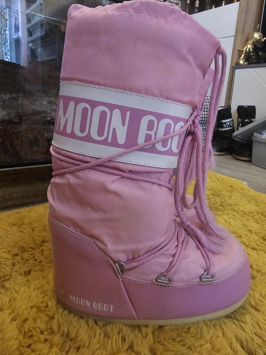Moon boot różowe śniegowce 39 do 41
