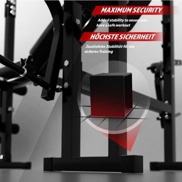 Ławka wielofunkcyjna, 170 x 130 x 205 cm,