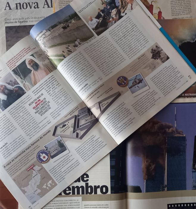 Bin Laden em duas incríveis mais recortes de imprensa 2001 a 2011