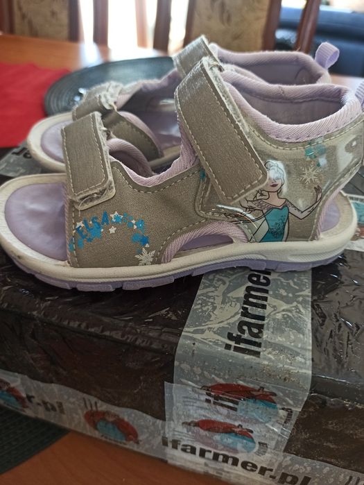Sandały kraina lodu rozmiar 26