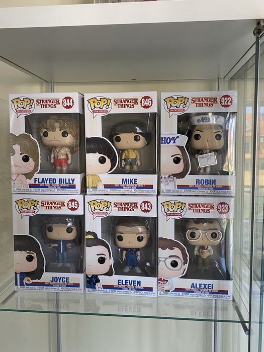 Funko pops stranger things 3 temporada
