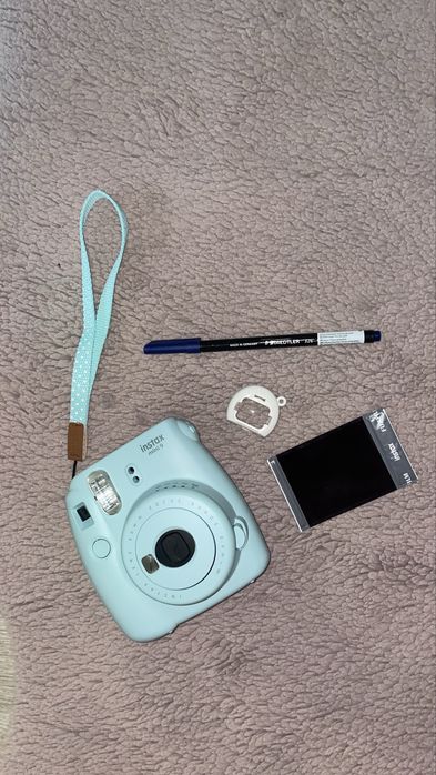 Máquina Fotográfica Instantânea Instax Mini 9 Azul