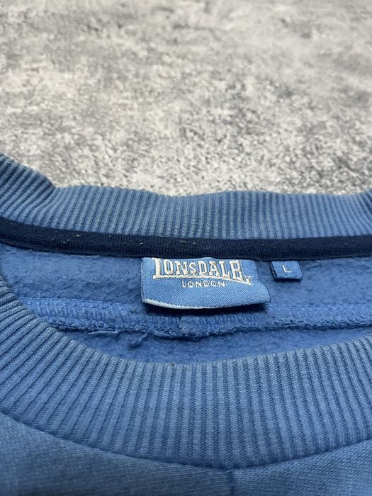 Вінтажний світшот лонсдейл lonsdale розмір Л