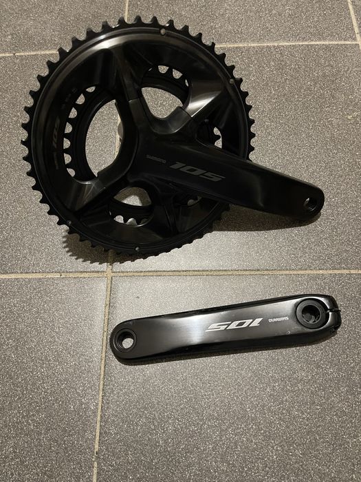Shimano 105 шатуни 165мм 50-34T нові