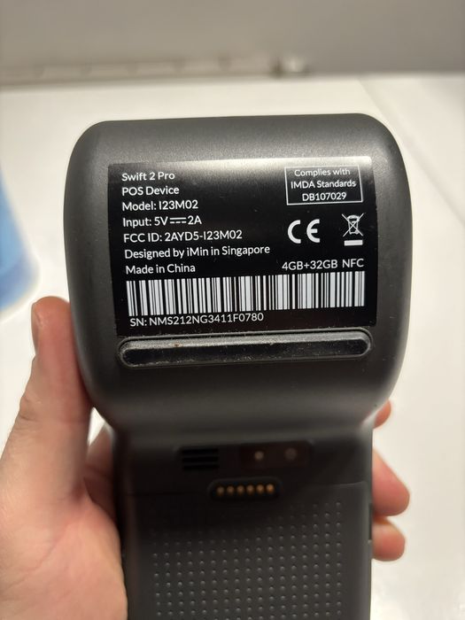 Wirtualna kasa fiskalna i terminal POS iMin 2 Pro