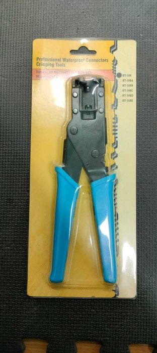 Alicate de cravar fichas de compressão