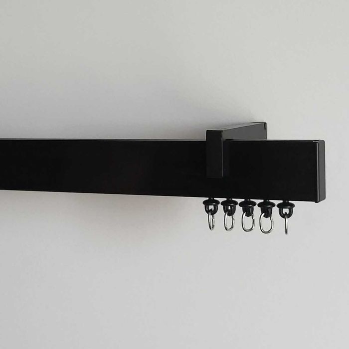 Карниз металевий для штор СКАРЛАЙН(SQUARE LINE) 150 см, карниз Hi-Tech