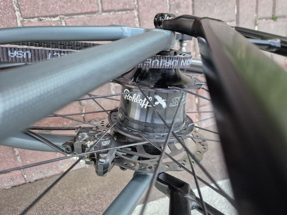 Trekking Rose Black lava rohloff pasek Xl f vat raty zero Lublin • OLX.pl