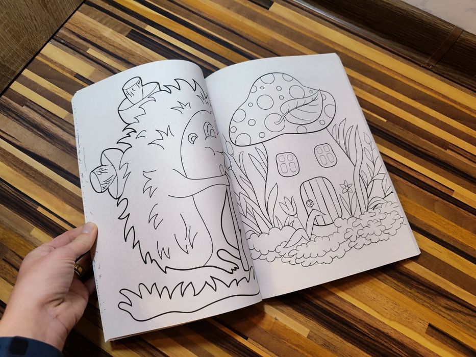 Mega colour kolorowanki świąteczne zimowe różne dla dzieci