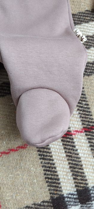 Ромпер на флісі+шапочка  Kids.handmade,62 розмір. Ідеальний стан!
