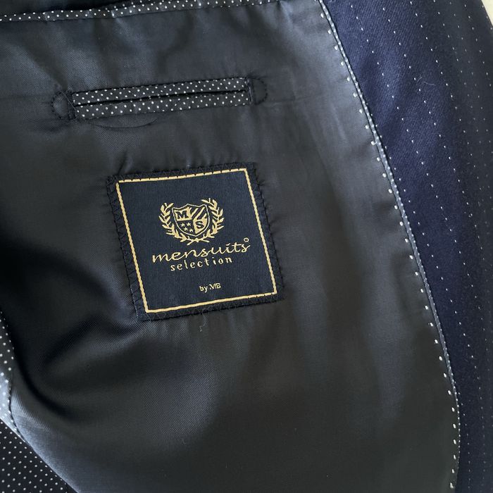 Fato Slim Fit 50 Azul Moderno