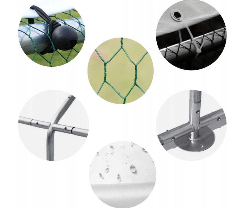 Вольєр для курей птахів 6 м² SafeYard курник выгул кур курятник