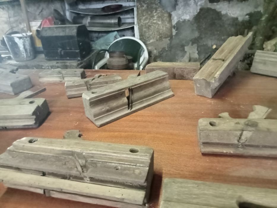 Faramenta antiga de carpinteiro