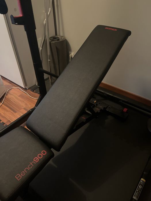 Rack musculação + Banco supino