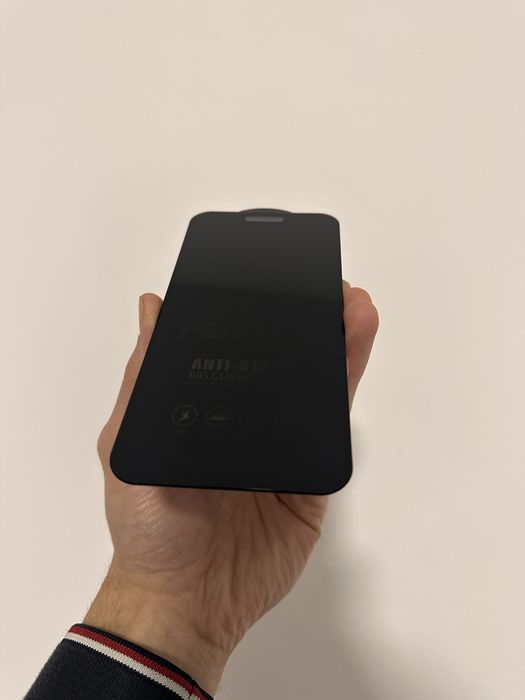 SZKŁO hartowane prywatyzujące 360 do IPHONE 15 PLUS / 16 PLUS