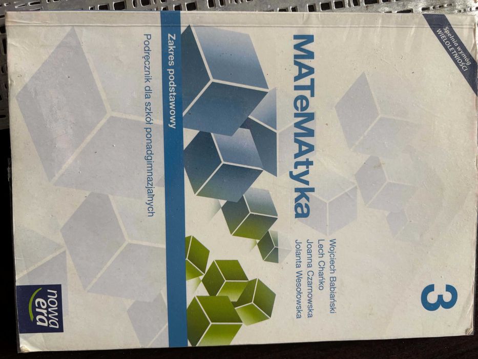 MATeMAtyka 3 Podręcznik Zakres podstawowy