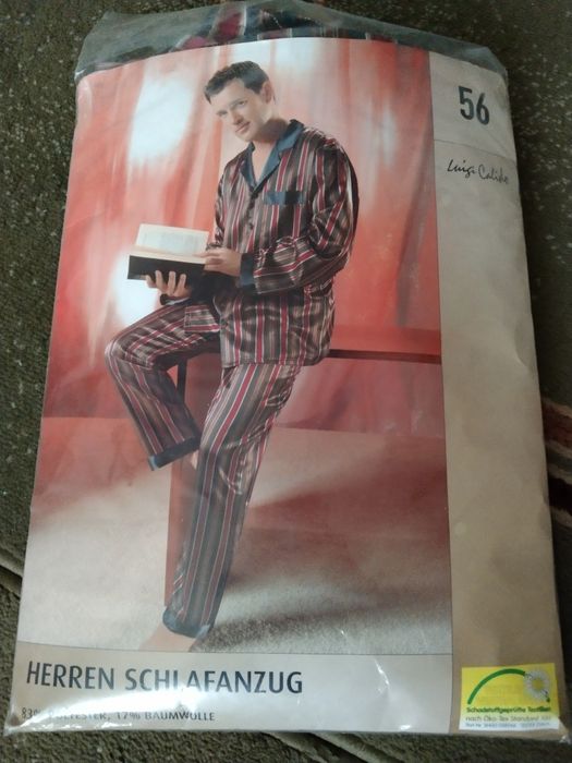 Мужская шёлковая пижама  HERREN  SCHLAFANZUG