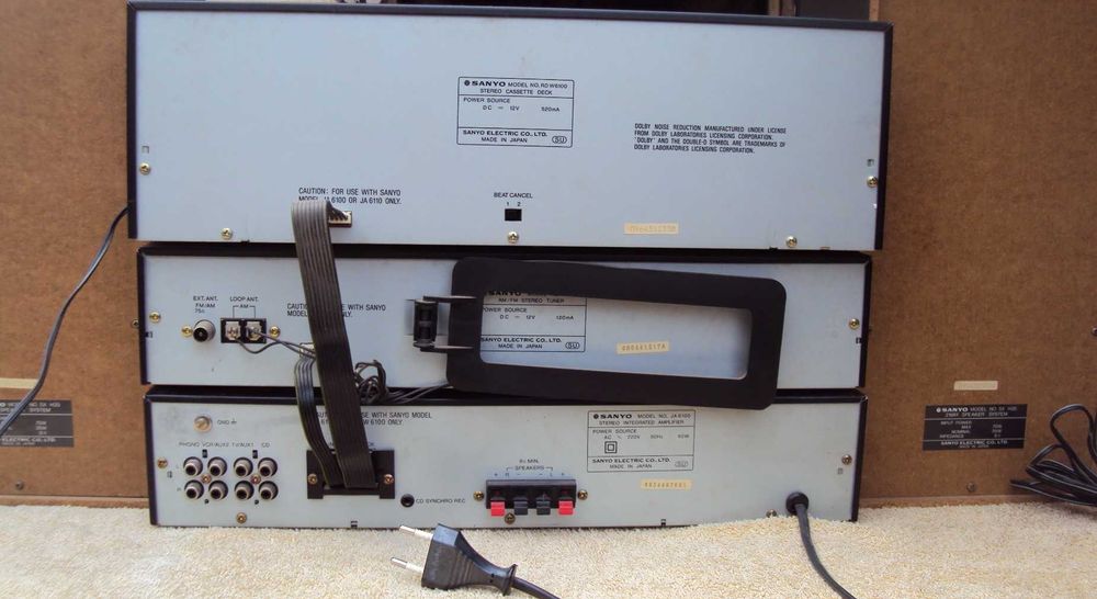 SANYO  6100 музыкальная стойка vintage винтаж Состояние!!