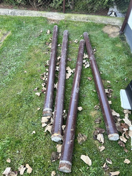 Rury metalowe do ogrodzenia