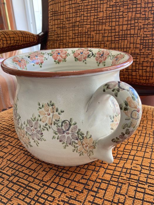 Peça decoração pintada a mão