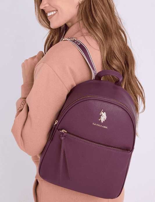 Оригінальний жіночий рюкзак U.S. Polo Assn, елегантний повсякденний рюкзак