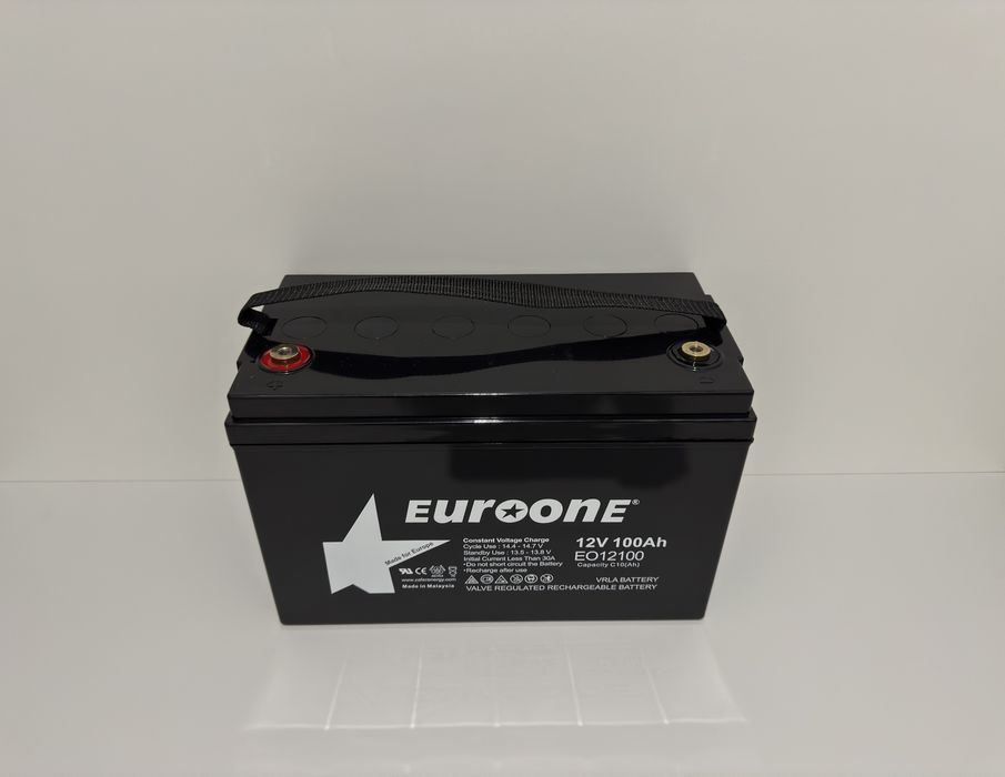 AGM EuroOne 100Ah 12V акумулятор для ИБП ДБЖ інвертора преобразователя