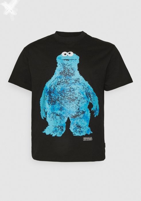 T-shirt Oversize r. M ciasteczkowy potwór, Ulica Sezamkowa