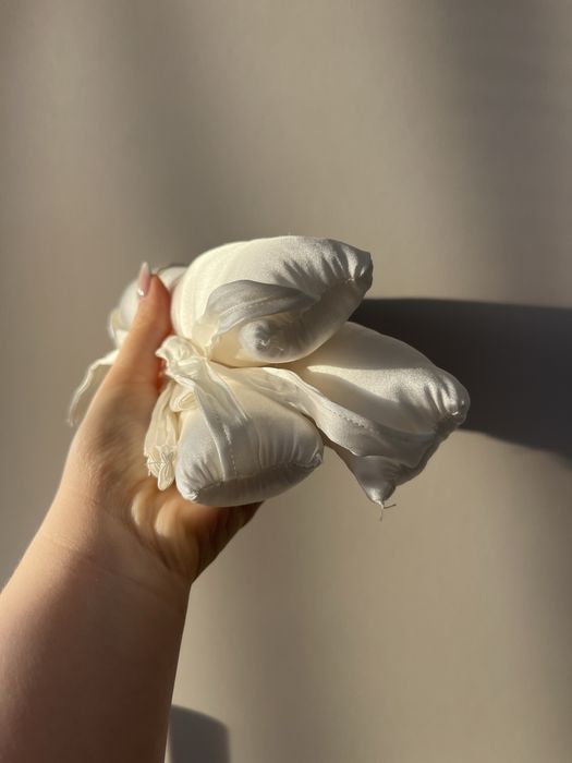Wałki jedwabne handmade 3szt.