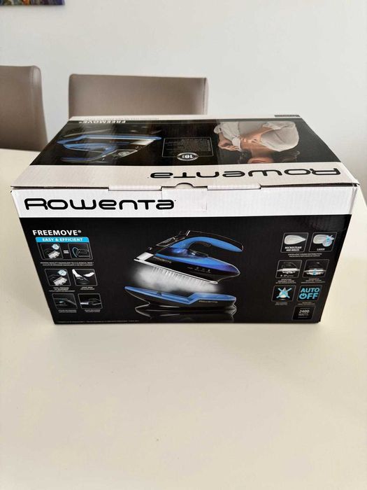 Vendo ferro sem fios rowenta freemove novo.