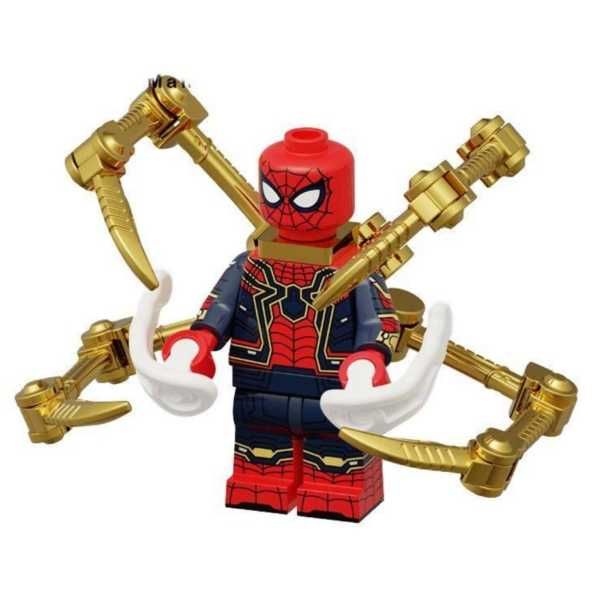 Мініфігурки супергероїв для LEGO Marvel (Людина-павук, Веном, Дедпул)