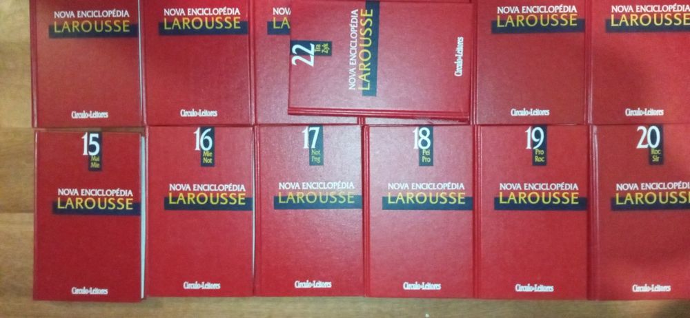 Enciclopédia Larousse 22 vol + 11 vol.