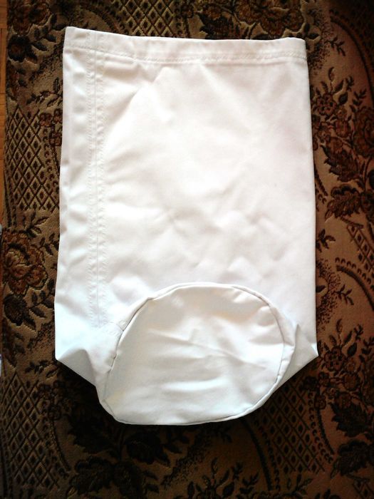 Worek bawełniany, biały duży