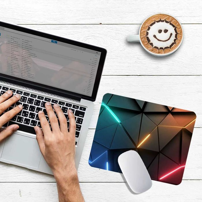 Коврик для мышки 26*21 см игровая поверхность геймер, с мышкой дешевле