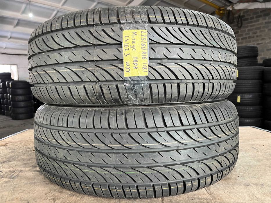 LS1623 Нові літні шини 225/60r16 Mirage MR-162 пара резина р16