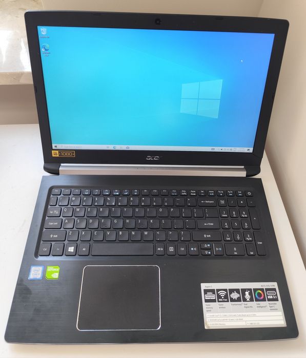 Laptop Acer Aspire 5, NVIDIA