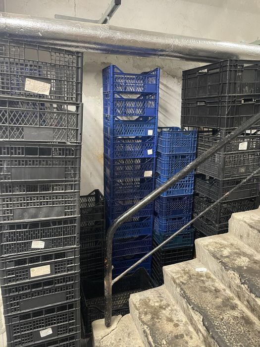 Skrzynki   pojemniki plastikowe po owocach/warzywach