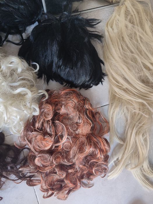 Perucas para carnaval disfarçes máscaras