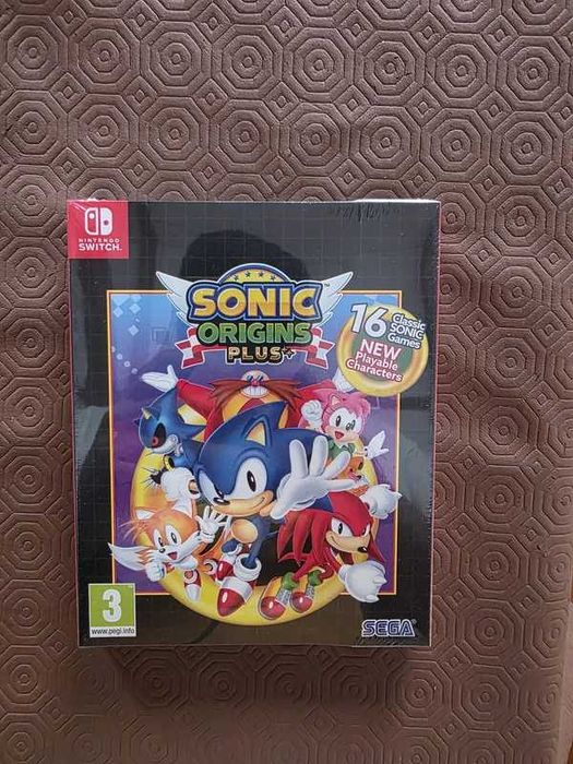Sonic Origins Plus – Nintendo Switch • Novo e Selado