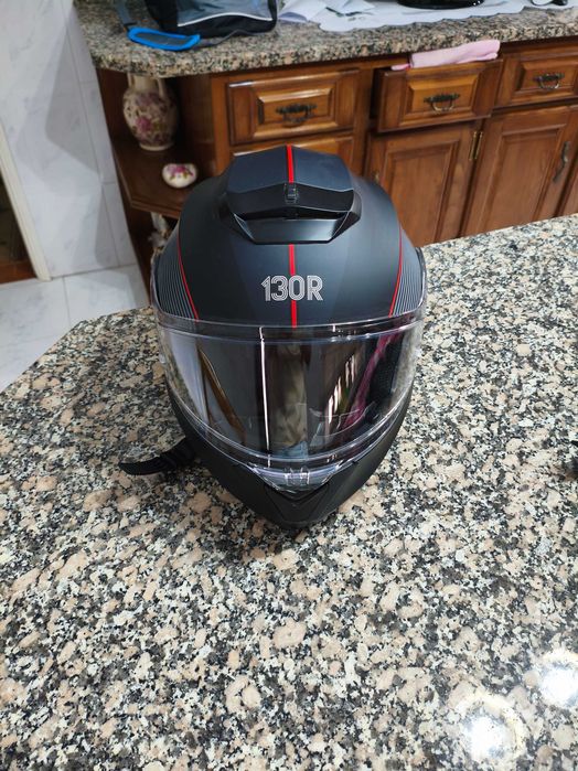 Capacete 130R + pinlock + Luvas +balaclava