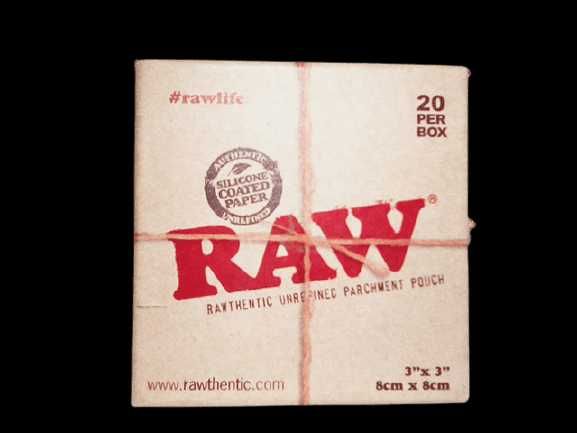 Folhas vegetais RAW para extrações