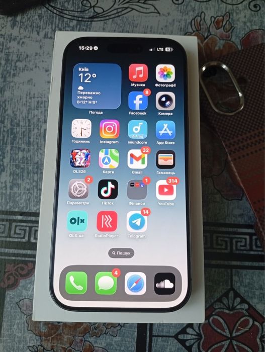 Apple iPhone 17 256 Neverlock  10міс гарантії