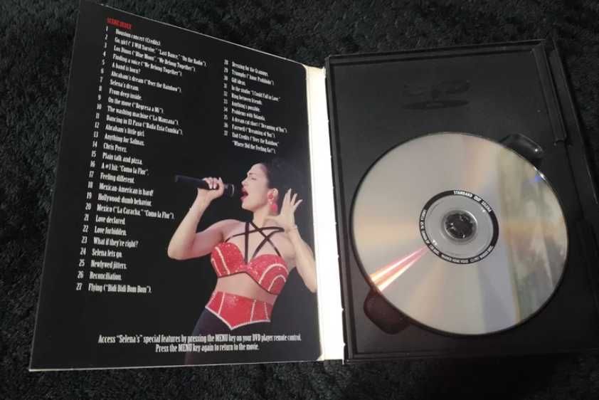 Selena, dvd, kartonowe opakowanie