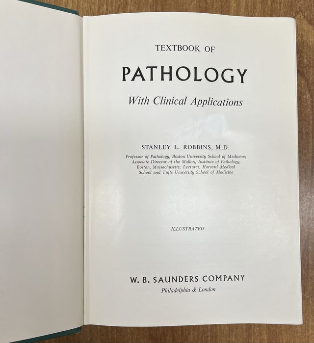 «Textbook of Pathology» Stanley L. Robbins, 1st Ed. «Патологія»