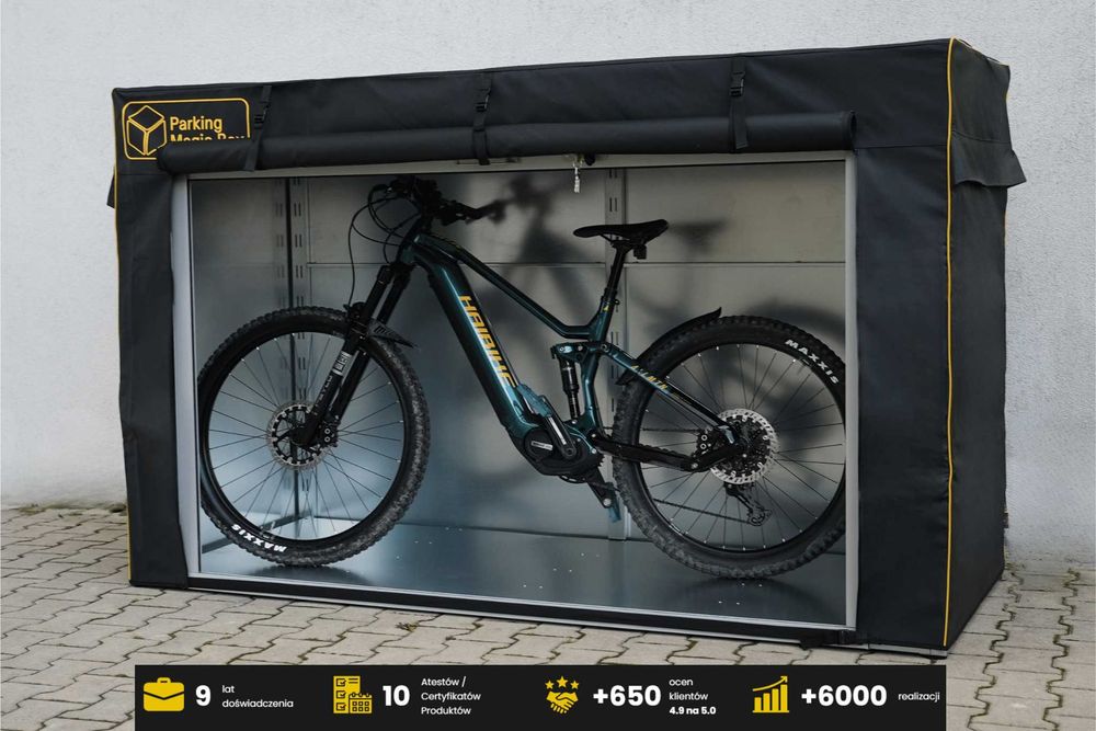 Parking Magic Box 225, szafa boks garażowy, schowek na rower