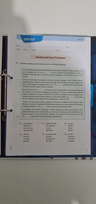 Dossier professor. Inglês. Influent.  Novo