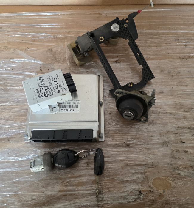 Zestaw startowy BMW E39 2.5d 3.0d M57 kluczyk wkładka stacyjka ews